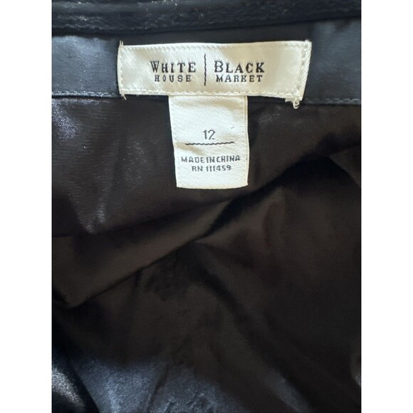 White House Black Market Blossom Floral 100% Silk Strapless Dress Sz 12 - Picture 6 of 9